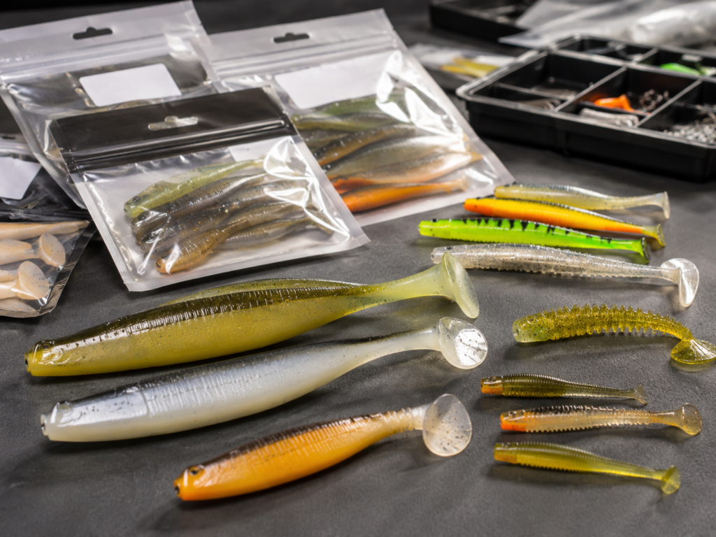 Softbaits OEM Muster für deutsche Angelmarken und Raubfischköder